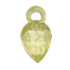 Transparent Acrylic Pendant/Charm, 18x8mm Hole:2mm, Sold by Bag