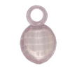 Transparent Acrylic Pendant/Charm, 19x12mm Hole:2.8mm, Sold by Bag