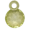 Transparent Acrylic Pendant/Charm, 16x12mm Hole:3mm, Sold by Bag