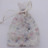 Organza Gift Jewelry Bag, 70x90mm Sold by Bag