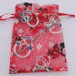 Organza Gift Jewelry Bag, 110x160mm Sold by Bag