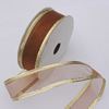 Ribbon Jewelry Printing Satin Ribbon(Christmas), 25mm Length:10 yards, Sold by PC