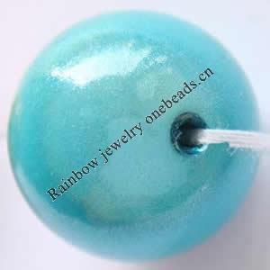 A Grade Miracle Plastic Beads, Round, 16mm, Hole:Approx 2MM, Sold by Bag