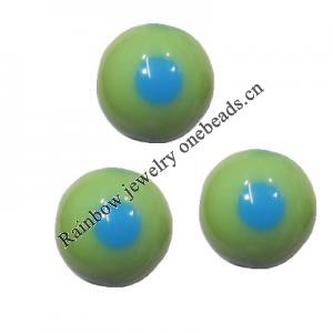 Handmade Solid Acrylic Beads, Round 12mm, Sold by Bag