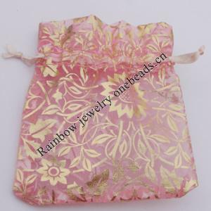 Organza Gift Jewelry Bag, 70x90mm Sold by Bag