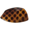 Imitate Animal skins Acrylic Beads, Painted Spray-paint, Nugget 41x22mm Hole:1.5mm, Sold by Bag
