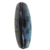 Imitate Animal skins Acrylic Beads, Painted Spray-paint, 30x11mm Hole:1.5mm, Sold by Bag