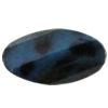 Imitate Animal skins Acrylic Beads, Painted Spray-paint, Twist Falt Oval 32x18mm Hole:2.5mm, Sold by Bag