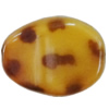 Imitate Animal skins Acrylic Beads, Painted Spray-paint, 25x20mm Hole:1.5mm, Sold by Bag