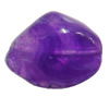 Dichroic Solid Acrylic Beads, Nugget 25x20mm Hole:1mm, Sold by Bag