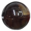 Dichroic Solid Acrylic Beads, Round 14mm, Sold by Bag