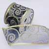 Ribbon Jewelry Printing Satin Ribbon(Christmas), 25mm Length:10 yards, Sold by PC