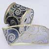 Ribbon Jewelry Printing Satin Ribbon(Christmas), 60mm Length:10 yards, Sold by PC