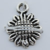 Pendant Zinc Alloy Jewelry Findings Lead-free, 9x12mm Hole:1mm Sold by Bag