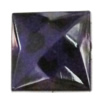 Imitate Animal skins Acrylic Beads, Painted Spray-paint, Faceted Square 18mm Hole:1mm, Sold by Bag