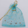 Organza Gift Jewelry Bag, 70x90mm Sold by Bag