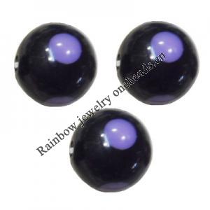 Handmade Solid Acrylic Beads, Round 12mm, Sold by Bag