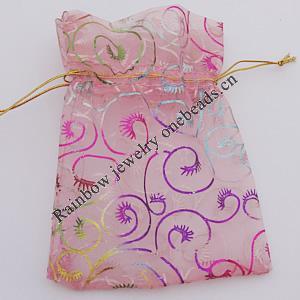 Organza Gift Jewelry Bag, 90x120mm Sold by Bag