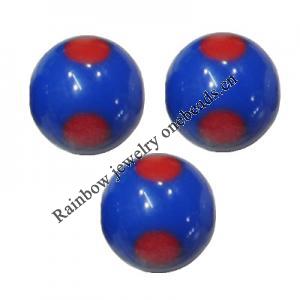 Handmade Solid Acrylic Beads, Round 12mm, Sold by Bag