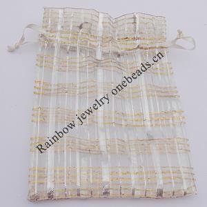 Organza Gift Jewelry Bag, 90x120mm Sold by Bag