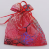 Organza Gift Jewelry Bag, 70x90mm Sold by Bag