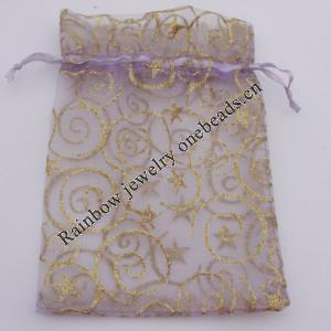 Organza Gift Jewelry Bag, 90x120mm Sold by Bag