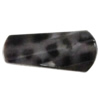 Imitate Animal skins Acrylic Beads, Painted Spray-paint, 45x20mm Hole:3mm, Sold by Bag