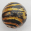 Imitation Wood Acrylic Beads, 12.5x11mm Hole:4mm, Sold by Bag 