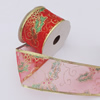 Ribbon Jewelry Printing Satin Ribbon(Christmas), 25mm Length:10 yards, Sold by PC