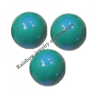 Handmade Solid Acrylic Beads, Round 12mm, Sold by Bag