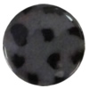 Imitate Animal skins Acrylic Beads, Painted Spray-paint, Flat Round 28mm Hole:1mm, Sold by Bag