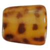 Spray-Painted Acrylic Beads, Trapezium 32x30mm Hole:2mm, Sold by Bag