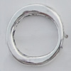 Bead Zinc Alloy Jewelry Findings Lead-free, 16x15mm, Hole:1mm, Sold by Bag