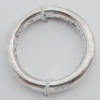 Bead Zinc Alloy Jewelry Findings Lead-free, Donut 17x13mm, Sold by Bag