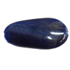 Dichroic Solid Acrylic Beads, Nugget 47x23mm Hole:1mm, Sold by Bag