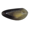 Dichroic Solid Acrylic Beads, Nugget 40x19mm Hole:2mm, Sold by Bag