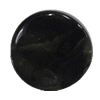 Dichroic Solid Acrylic Beads, Flat Round 20mm, Sold by Bag