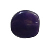 Dichroic Solid Acrylic Beads, Flat Round 22x22mm Hole:1.5mm, Sold by Bag
