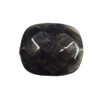 Dichroic Solid Acrylic Beads, Faceted Flat Drum 25mm Hole:2.5mm, Sold by Bag