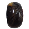 Dichroic Solid Acrylic Beads, The other side is Level 42x25mm Hole:2.5mm, Sold by Bag
