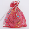 Organza Gift Jewelry Bag, 70x90mm Sold by Bag