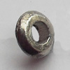 Bead Zinc Alloy Jewelry Findings Lead-free, 2x4mm Hole:1.5mm, Sold by Bag