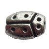 Bead Zinc Alloy Jewelry Findings Lead-free, 6x8mm Hole:1mm, Sold by Bag