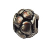 Bead Zinc Alloy Jewelry Findings Lead-free, 6x7mm Hole:1.5mm, Sold by Bag