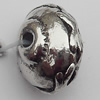 Bead Zinc Alloy Jewelry Findings Lead-free, 8x10mm Hole:1mm, Sold by Bag