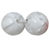  Colorful Acrylic Beads, Round 20mm, Sold by Bag