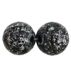 Spray-Painted Acrylic Beads, Round 12mm Sold by Bag