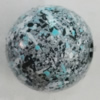 Spray-Painted Acrylic Beads, Round 14mm Sold by Bag