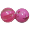  Colorful Acrylic Beads, Round 12mm, Sold by Bag