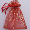 Organza Gift Jewelry Bag, 70x90mm Sold by Bag